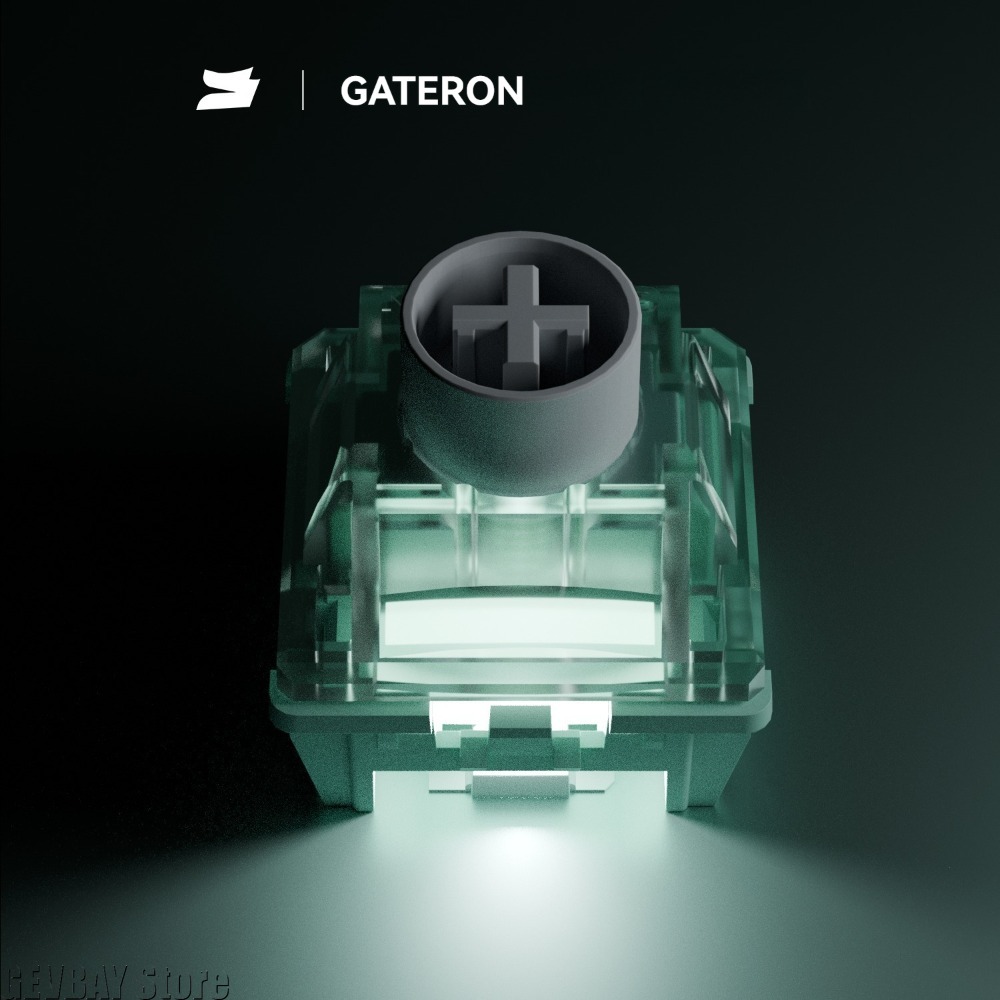 Gaming Keyboard Magnetic Switches - GATERON 磁気ジェイドウルトラスイッチ リニア フリーセッティング リトラベル HE
