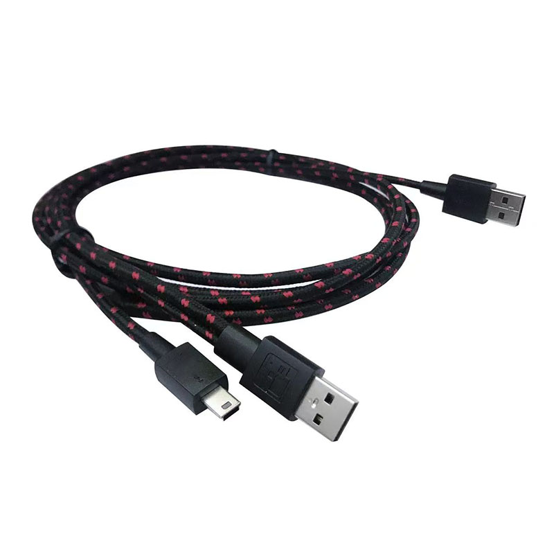 Gaming Keyboard Hyperx - 1.8m編組ミニUSBケーブル USB 2.0 A to Mini