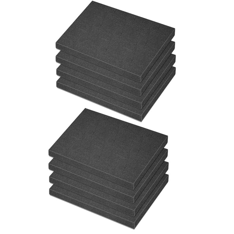 Pe Foam Sheet - 【ABFI!】厚手の黒色ポリエチレンフォームシート 12枚 16 X 12 X