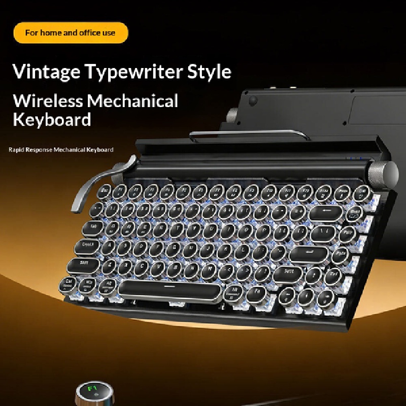 Gaming Keyboard Not Typing - ワイヤレスメカニカルキーボード、レトロタイプライタースタイルデュアルモードBt/Usb-C、ラップトップ、タブレット、携帯電話用マルチデバイスゲーミングキーボード