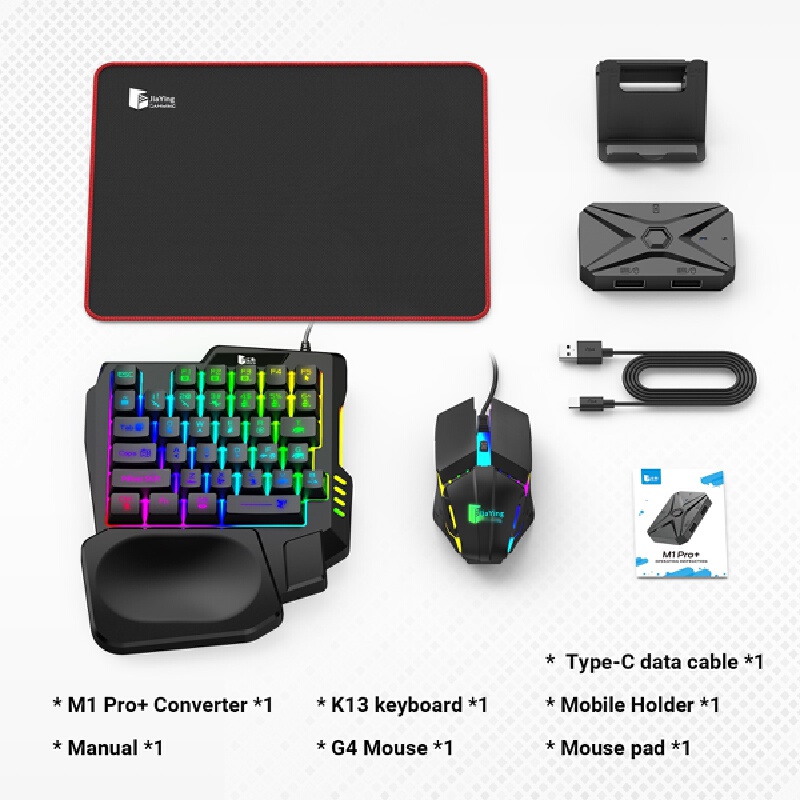 Gaming Keyboard Not Typing - Gamwing M1 Pro Plusゲーミングキーボードマウスコンバーターセット片手RGBキーボード有線ゲーミングマウスAndroid携帯電話用