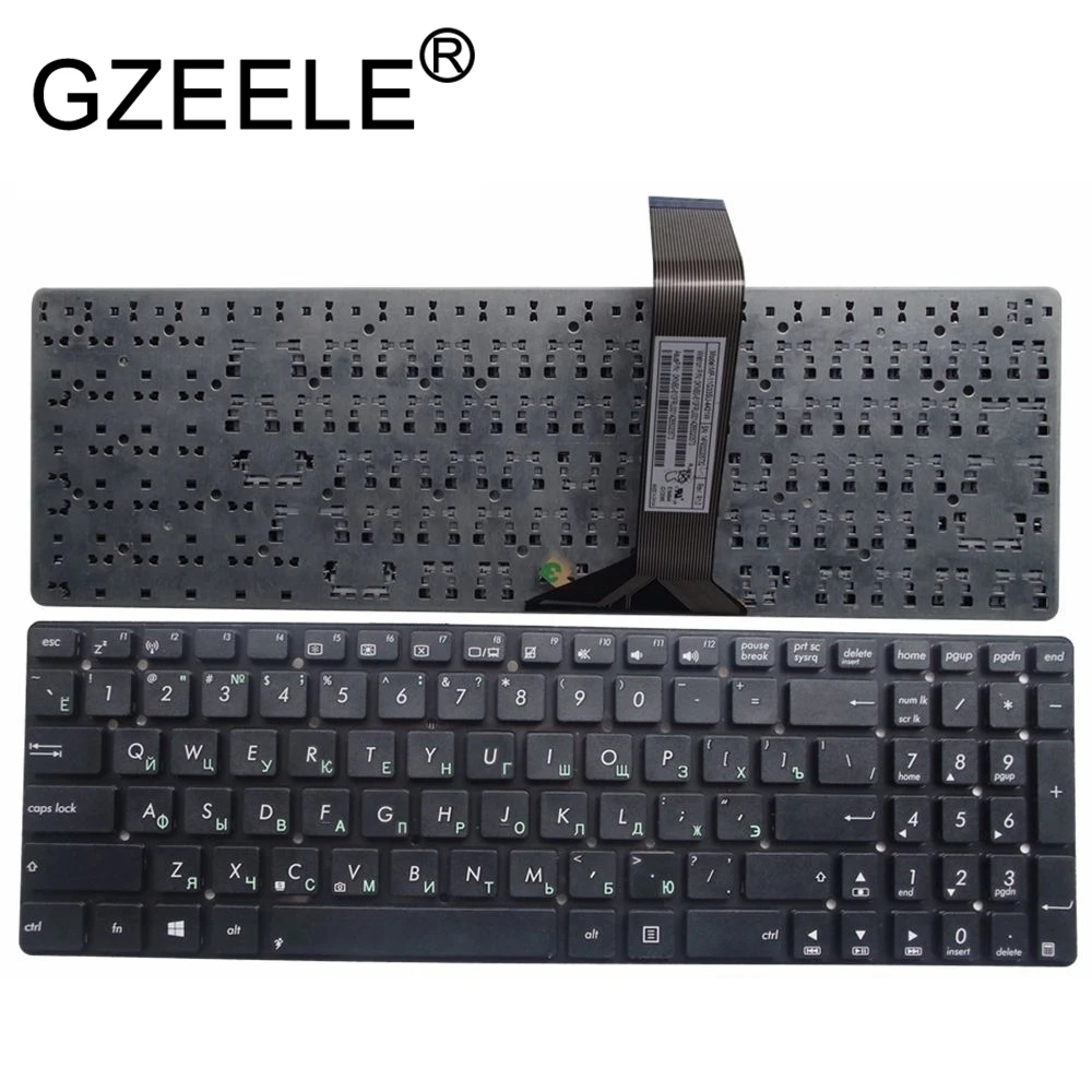 Gaming Keyboard Asus - ロシアのノートパソコンのキーボード ASUS K55V K55 K55A K55VD
