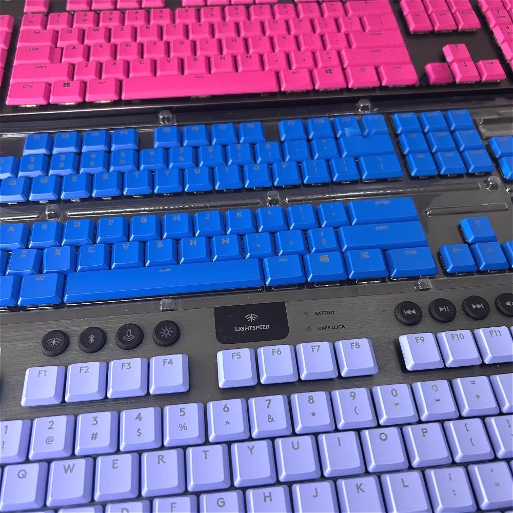 Gaming Keyboard Tkl - 超薄型 ABS ロープロファイルキーキャップ、ロジクール G915/G815/G913/G813 TKL RGB