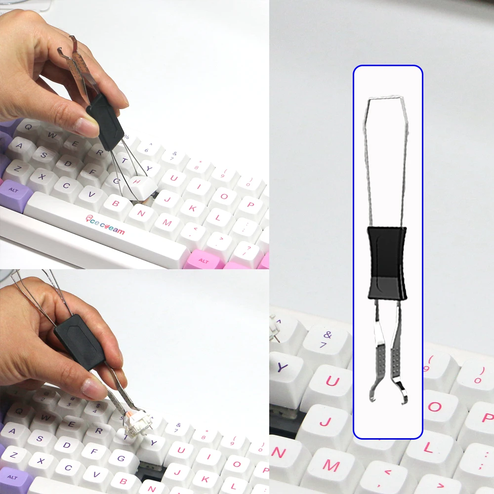 キーボード潤滑グリースキットプーラーオープナーキーキャップメ - Gaming Keyboard Extension のレビューと価格