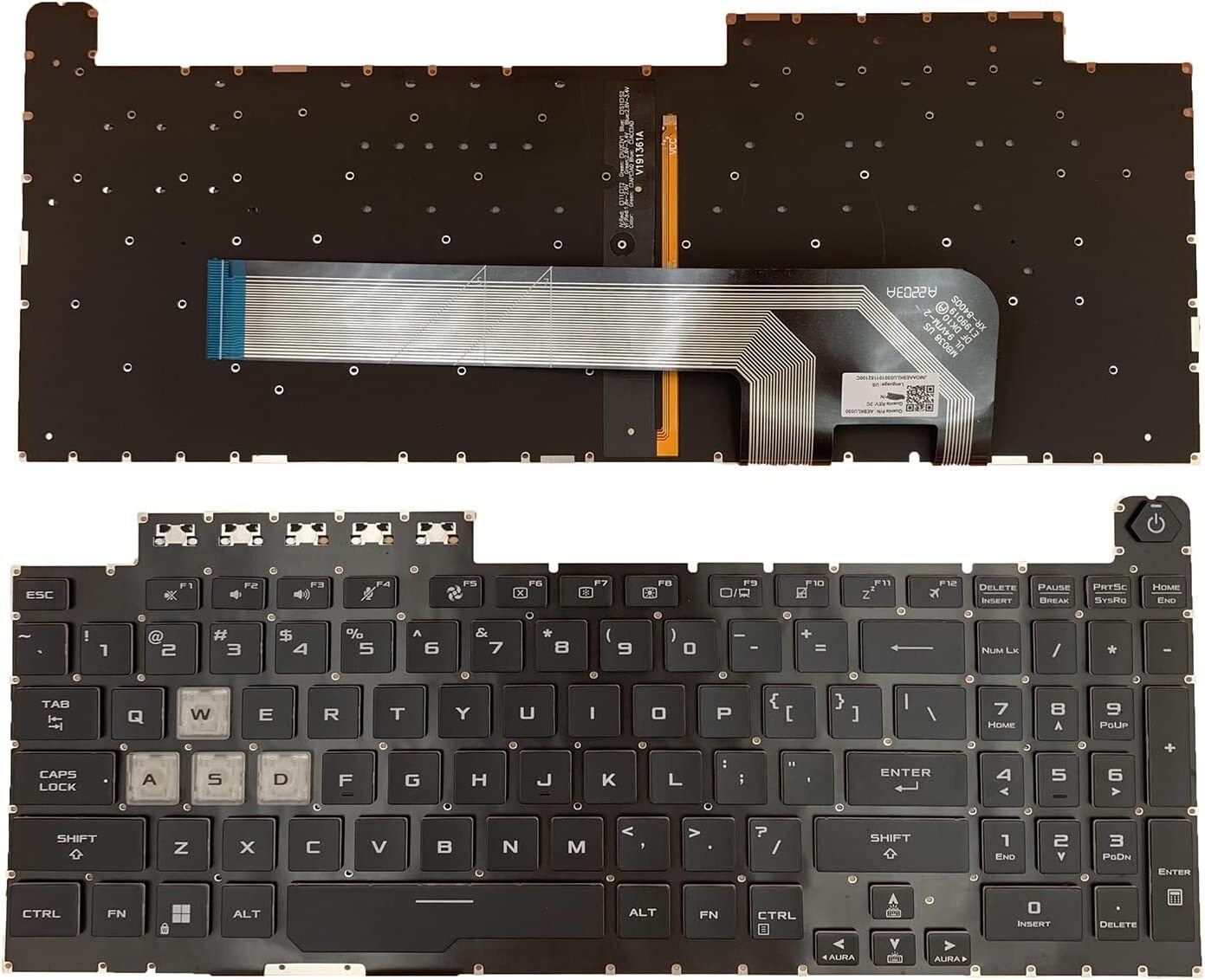 新しい Asus TUF Gaming F17 FX706L - Gaming Keyboard Asus のレビューと価格