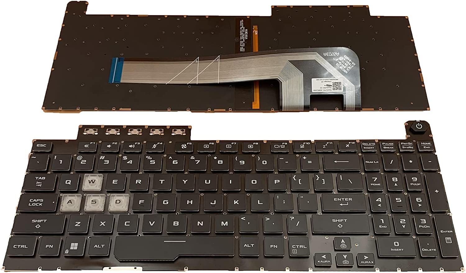 新しい Asus TUF Gaming F17 FX706L - Gaming Keyboard Asus のレビューと価格
