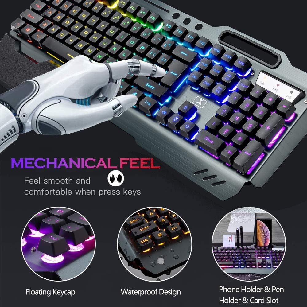 K680ワイヤレスゲーミングキーボードとマウスの組み合わせ、 - Gaming Keyboard Extension のレビューと価格