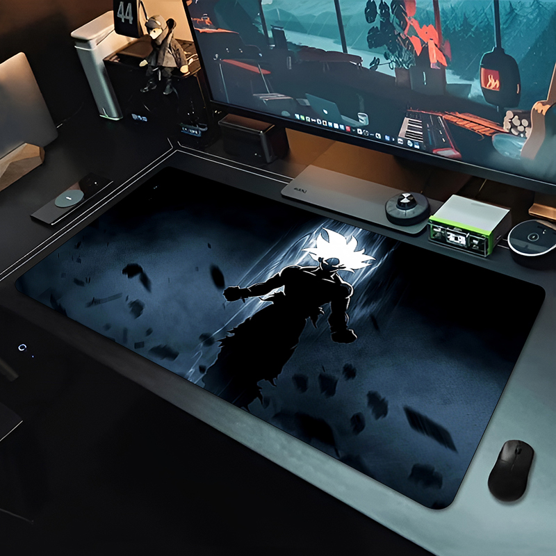 DBZ ブラックアニメマウスパッドドラゴンボール大型 PC  - Gaming Keyboard Best のレビューと価格