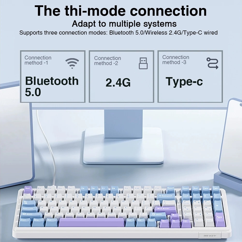Aula-F99ワイヤレスメカニカルゲーミングキーボード,有 - Gaming Keyboard Bundle のレビューと価格