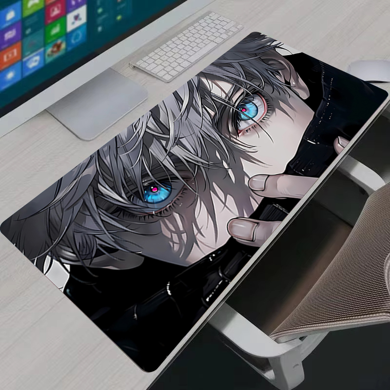 マウスパッドクールアニメ呪術廻戦五条悟大型ゲーミングマウスパ - Gaming Keyboard Best のレビューと価格
