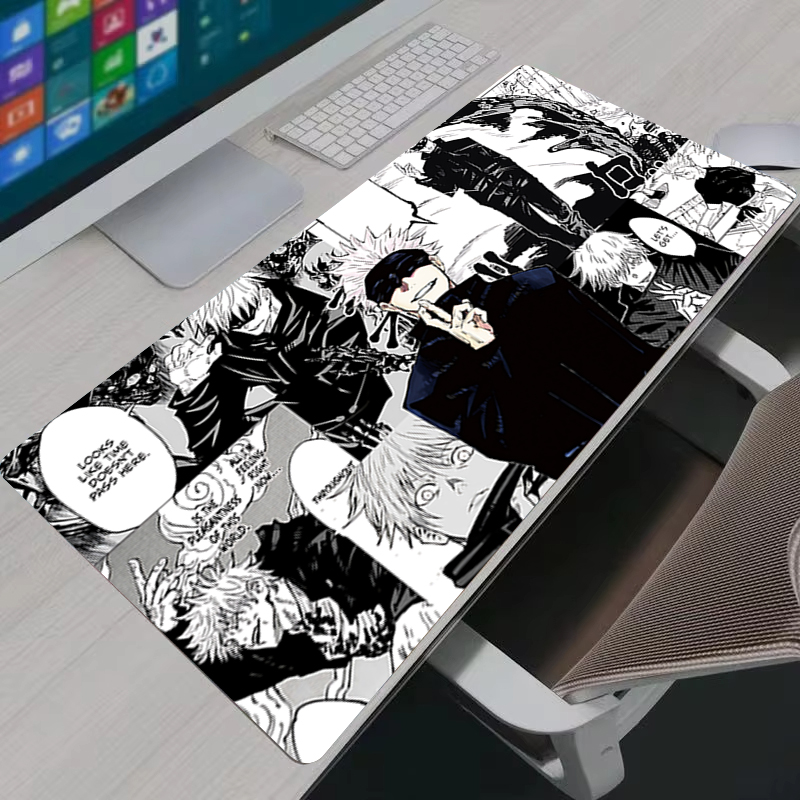 マウスパッドクールアニメ呪術廻戦五条悟大型ゲーミングマウスパ - Gaming Keyboard Best のレビューと価格
