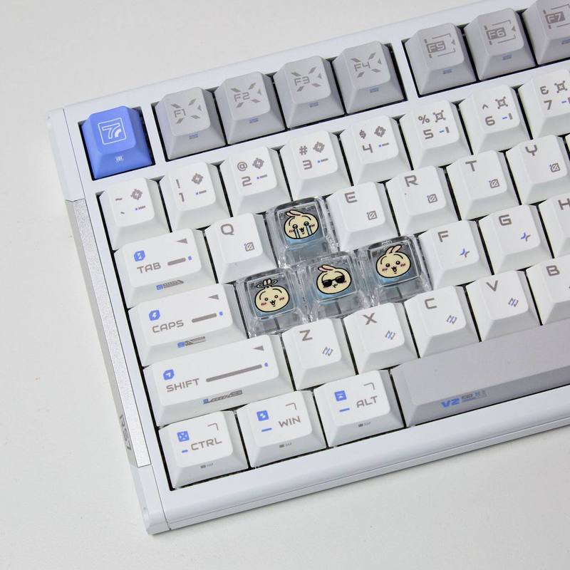 Chiikawa 4 個手作り透明 PC バックライト付きパ - Gaming Keyboard Best のレビューと価格