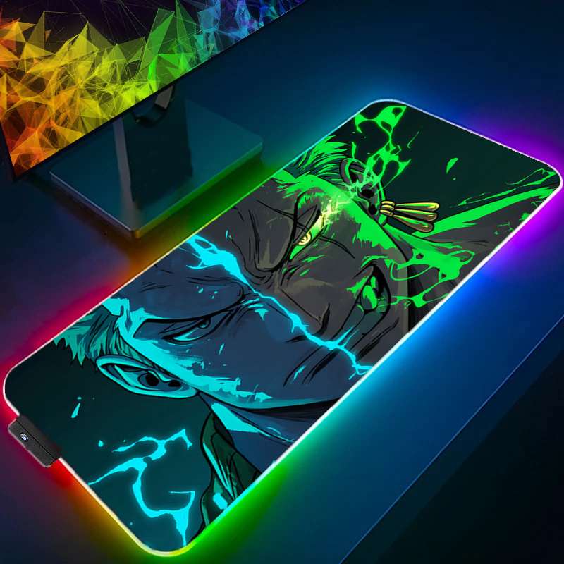 ワンピースゾロマウスパッド RGB ゲームアクセサリー Ga - Gaming Keyboard Best のレビューと価格