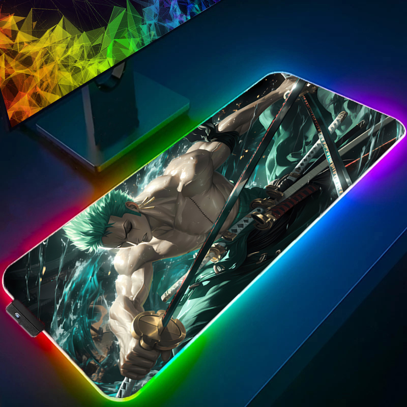 ワンピースゾロマウスパッド RGB ゲームアクセサリー Ga - Gaming Keyboard Best のレビューと価格