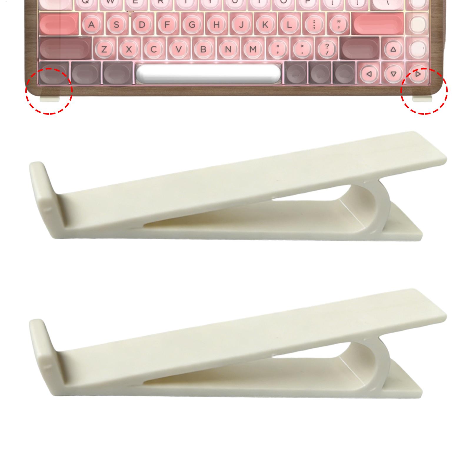 人間工学に基づいた滑り止めキーボードライザー 2 個ポータブ - Gaming Keyboard Ergonomics のレビューと価格