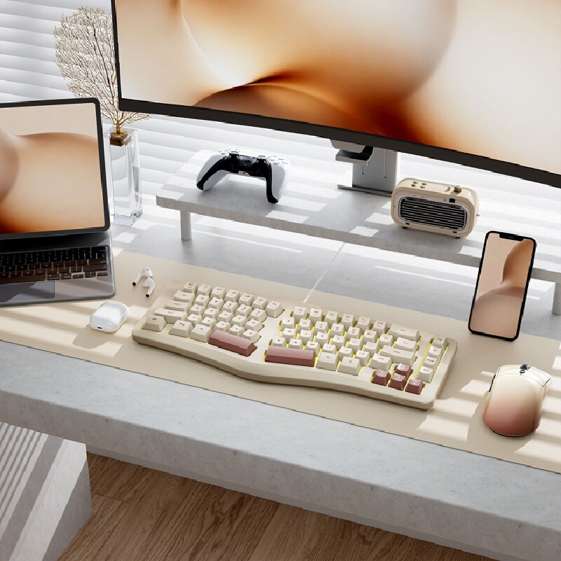 A86 ゲーミングキーボード分割人間工学に基づいた有線バック - Gaming Keyboard Not Typing のレビューと価格