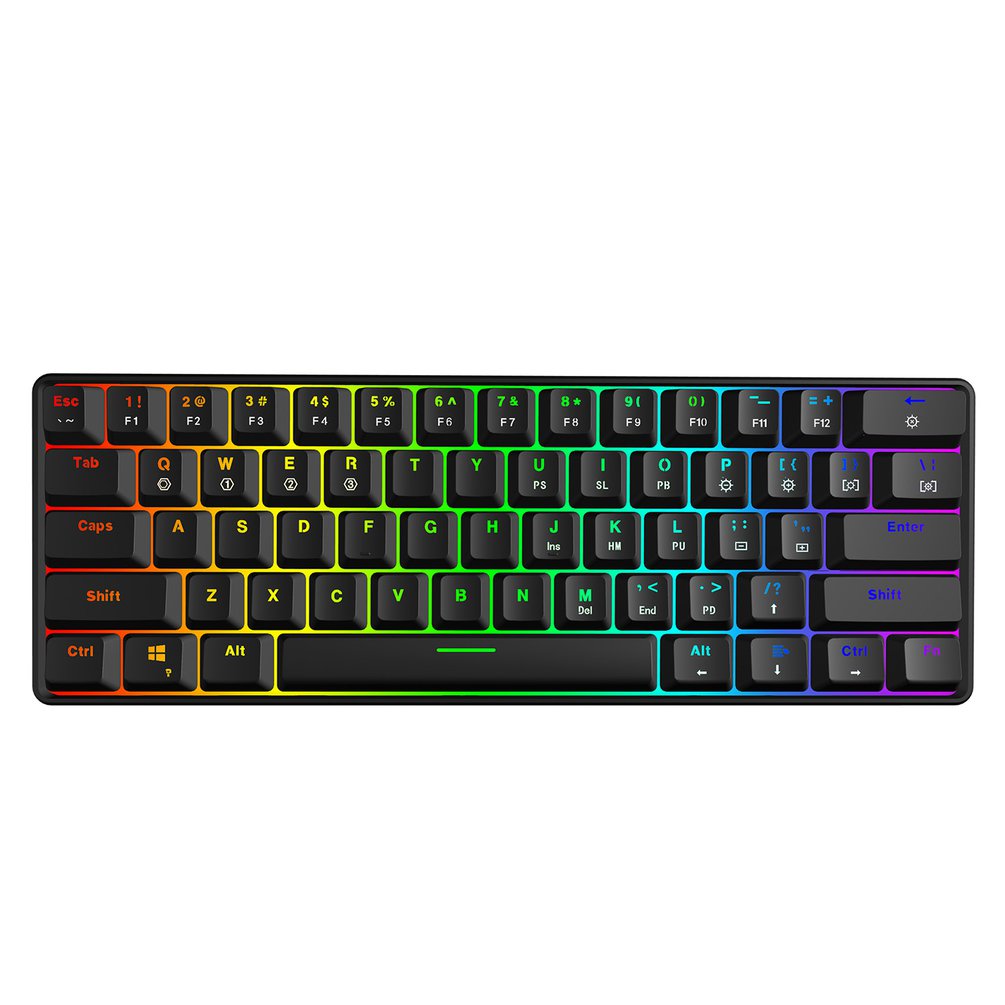 SKYLOONG GK61 ミニポータブル 60% ゲーマー - Gaming Keyboard Mobile のレビューと価格