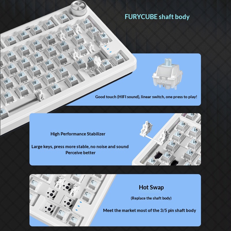 Furycube Rx75 プロトライモードロシアカスタマイ - Gaming Keyboard Not Typing のレビューと価格