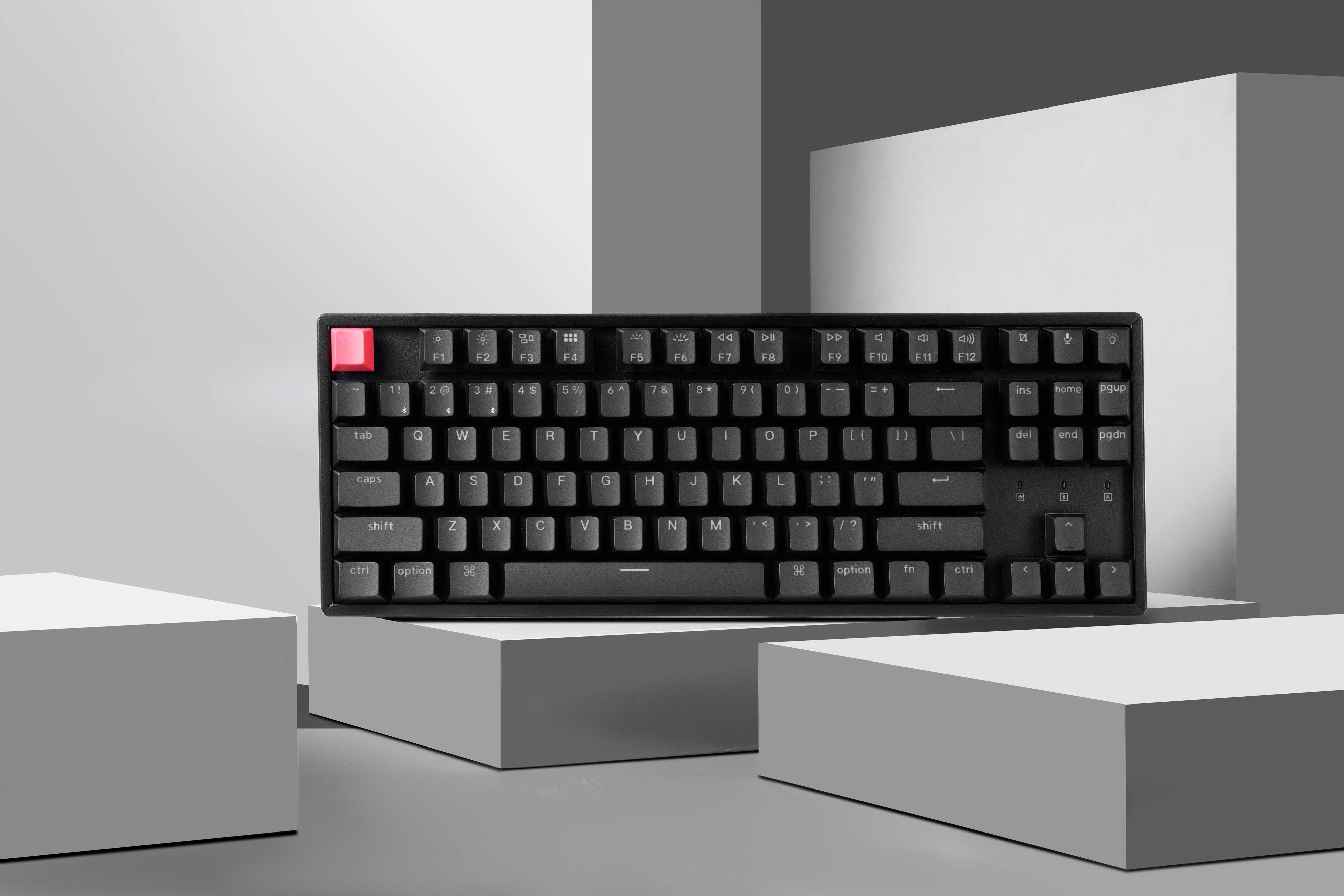 Keychron K8 V2 QMK Wireless Cu - Gaming Keyboard Tkl のレビューと価格