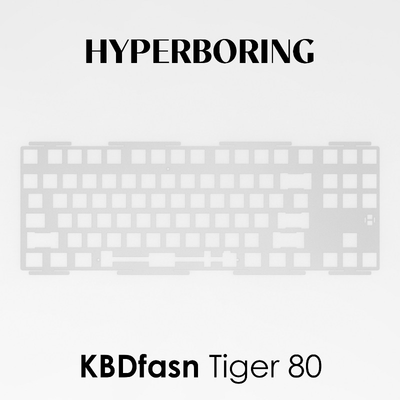 HYPERBORING Tiger80 キーボードポジショニ - Gaming Keyboard Ergonomics のレビューと価格