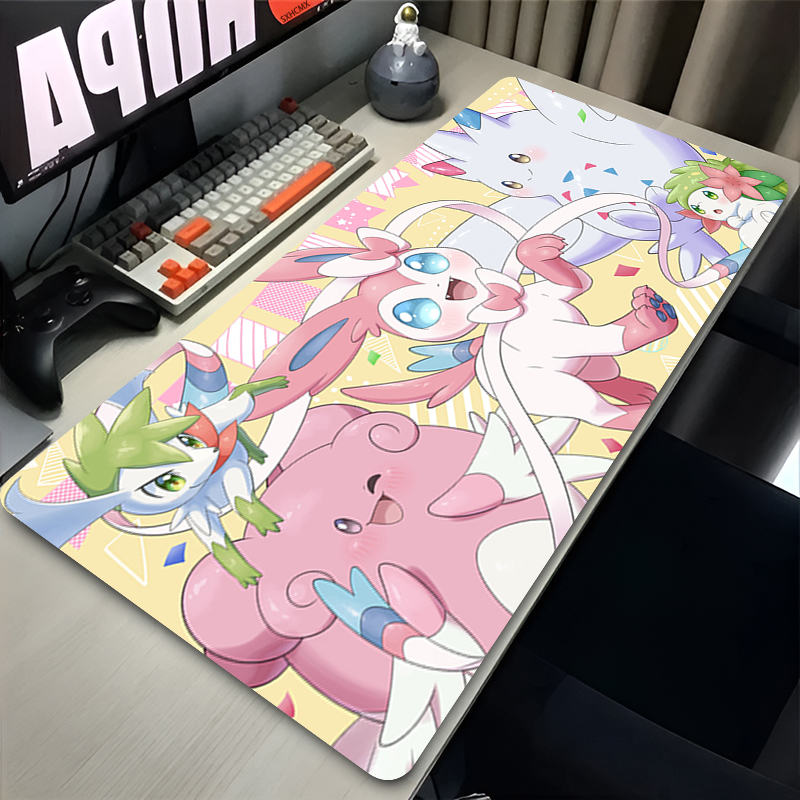 大型ピンクかわいいマウスパッド XXL ゲームコンピュータア - Gaming Keyboard Best のレビューと価格