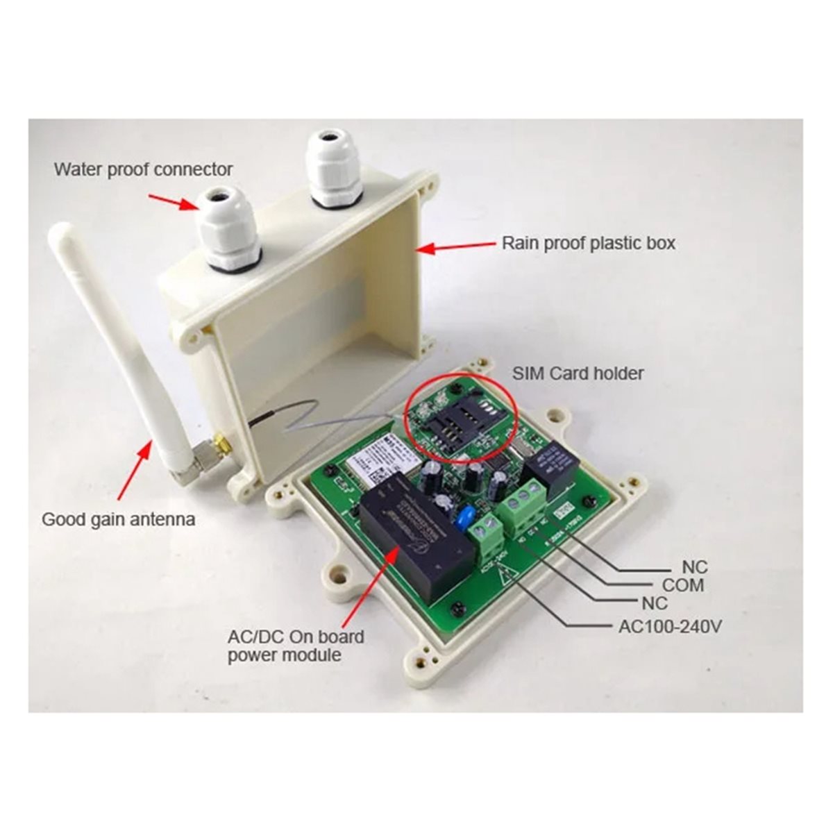 【サイバーマンデー】防水RTU5024 GSMゲートオープナ - Switch Opener Tool のレビューと価格