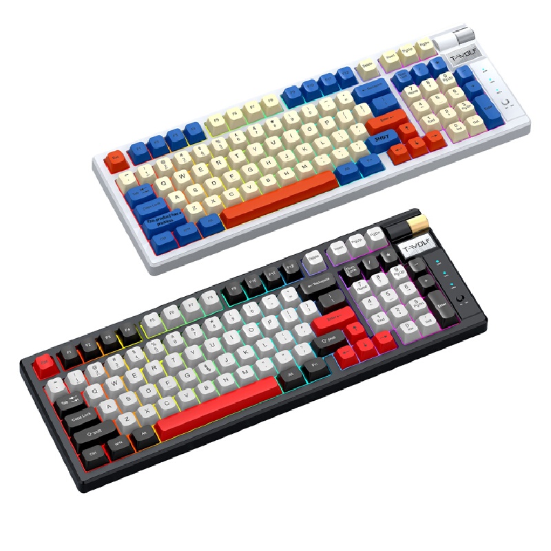 レトロメカニカルキーボードトライモード 2.4 グラム Bt - Gaming Keyboard Not Typing のレビューと価格