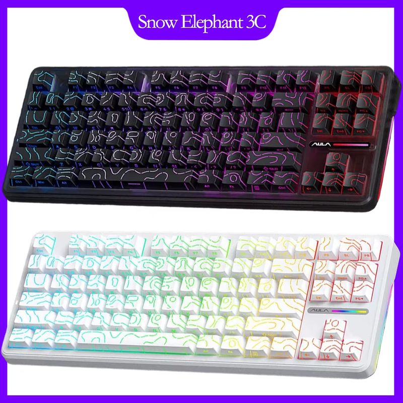 Aula F87 ワイヤレスメカニカルキーボード 75% T - Gaming Keyboard Tkl のレビューと価格